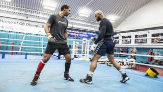 Rio taking tips from Team GB Boxing's Frazer Clarke in Sheffield
